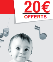Livret A Kipouss : 20€ offerts pour la naissance de votre bébé