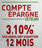 Livret épargne Cetelem : Nouvelle offre et baisse de taux