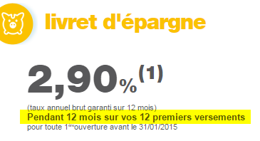 Super livret : Cetelem reste le mieux-disant sur 12 mois, tout en abaissant son taux de base