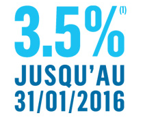 Livret épargne Boursorama : 3.50% jusqu'au 31 janvier 2016 !