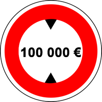 Ne pas laisser plus de 100.000€ d'avoirs dans une seule et même banque !
