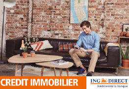 Crédit immobilier ING Direct : réduction de 50% des frais de dossier jusqu'au 26 juillet